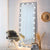 Modern Wall standing Bedroom Hotel Full Length Mirror with LED Bulbs Touch Control Whole Body Dressing Hollywood Vanity Mirror With 3 color Lights