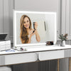 Vanity Mirror with Lights, Smart Touch Control Large LED Light up Mirror with 3 Color temperatures and 10 Levels of Brightness for Dressing Room & Bedroom